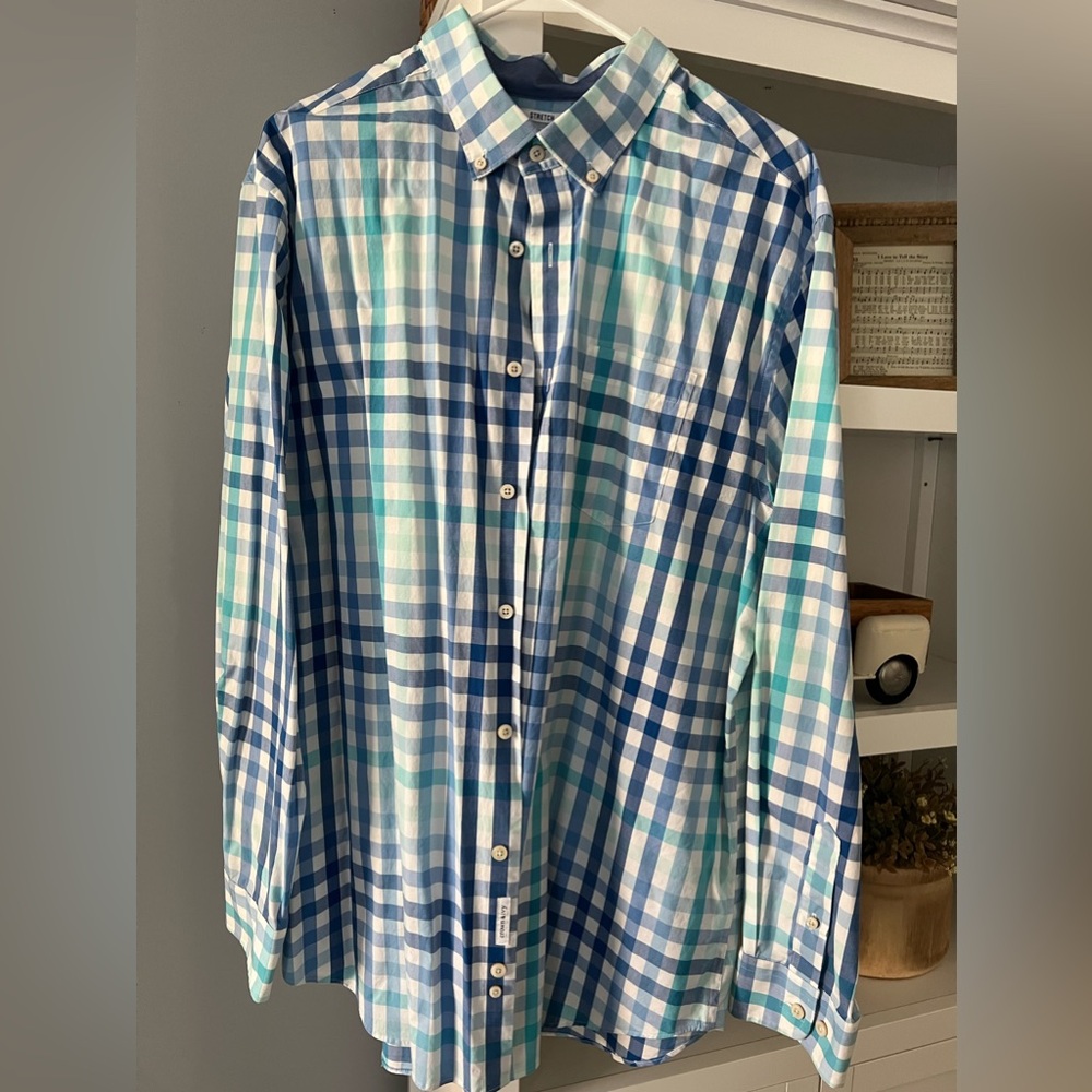 Men’s Crown & Ivey plaid button down
